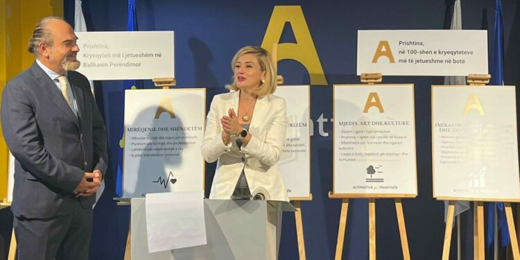 E merkura për Merkurin, Kusari-Lila ia mësynë Prishtinës me kandidatin për kryeqytetin