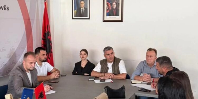LDK e Vushtrrisë mbanë takim me kandidatët për asamblist, cakton edhe shefin e shtabit zgjedhor