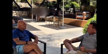 Richard Grenell në Shqipëri, Blendi Fevziu publikon pamje me të në Sarandë
