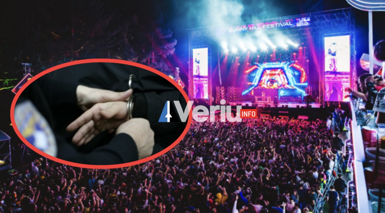 Sunny Hill u promovua si ngjarje e madhe kulturore por aty arrestohet një person që konsumonte kokainë e marihuanë në mes të festivalit (EMRI)