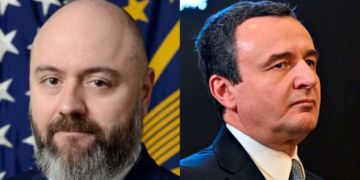 Konfirmohet: Kurti sonte do të darkojë me zyrtarin amerikan, David Baker