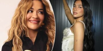 Rita Ora shpërndan një postim me këngën e Dua Lipës