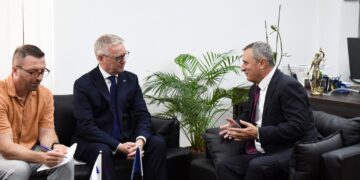 Ambasadori i OSBE-së takon Kryeprokurorin Isufaj, i shpreh mbështetjen për Prokurorinë Speciale