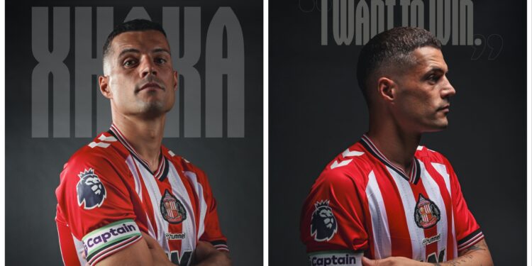 Xhaka zyrtarizohet si kapiten i Sunderlandit