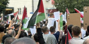 Mbahet një protestë për Gazën në Prishtinë