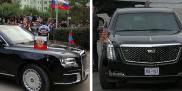 “Bisha” e Trump dhe “Aurusi” i Putinit, vëmendje botërore edhe për veturat e dy liderëve