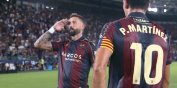 Levante shkon në pushim me dy gola ndaj Barcelonës