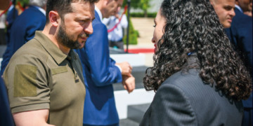 Osmani uron Ukrainën për Ditën e Pavarësisë: Kosova qëndron fort përkrah jush