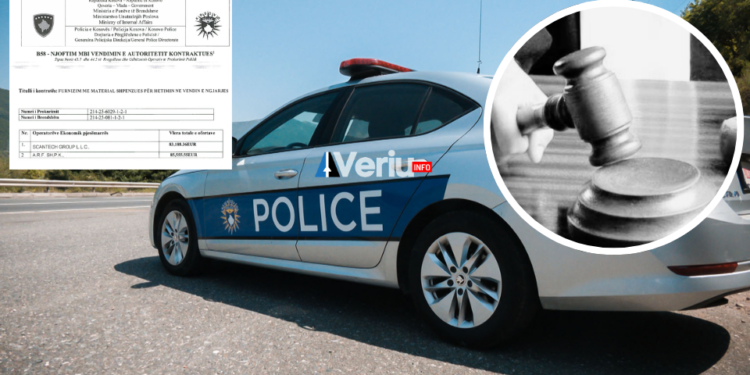 Kompania e dënuar për falsifikim të dokumenteve fiton tender nga Policia e Kosovës