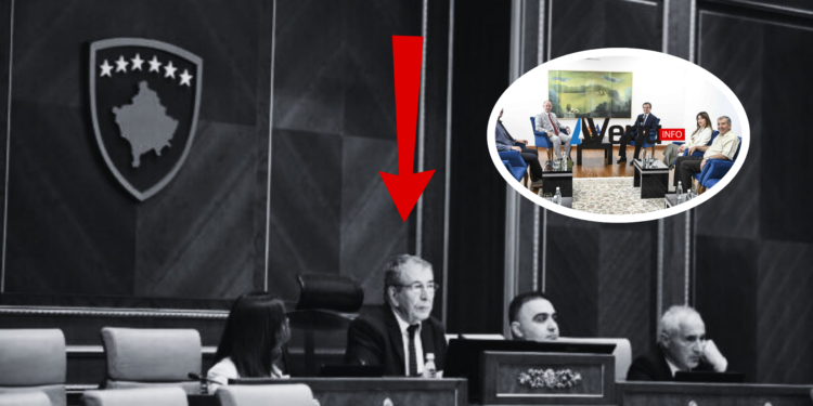 Qeveria në detyrë i referohet Avni Deharit në një takim bilateral si “Kryesuesi i Seancës Konstitutive”
