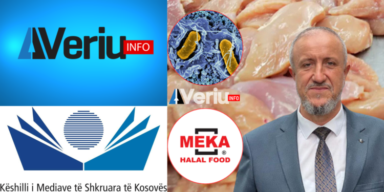 Hidhet poshtë ankesa e “MEKA” ndaj Veriu.info për skandalin e 20 mijë kg mish pule me bakterinë Salmonella, KMShK konstaton se Veriu.info ka raportuar të vërtetën