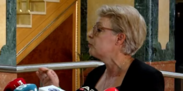 Gërvallën e pyesin nëse i ra pishman rreth fjalëve për Rexhep Selimin: Nuk i komentoj të akuzuarit në Hagë