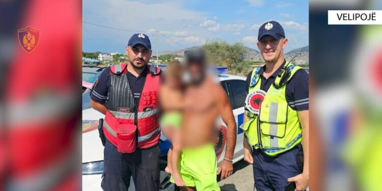 Velipojë, policia e gjen shëndoshë e mirë 2 vjeçarin e humbur