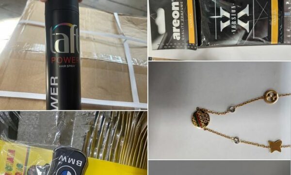 Dogana ndalon mallra të falsifikuara “Gucci” “Louis Vuitton”…