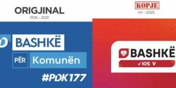 VV e kopjon sloganin “Bashkë”, të njëjtin e kishte përdorur PDK në Zgjedhjet Lokale 2021