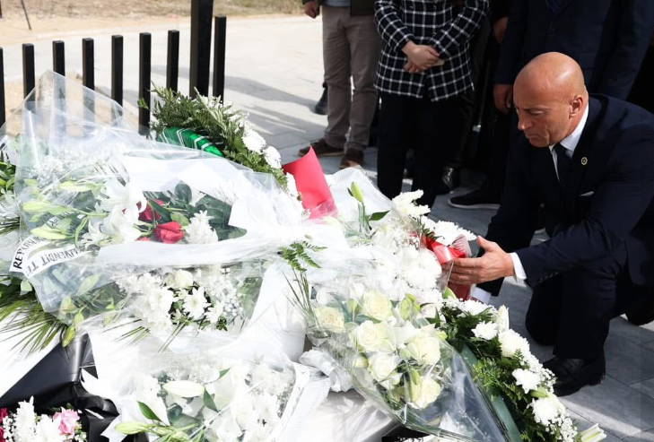 Haradinaj përkujton heroin Afrim Bunjaku: Sakrifica e tij është nder i përhershëm për Kosovën