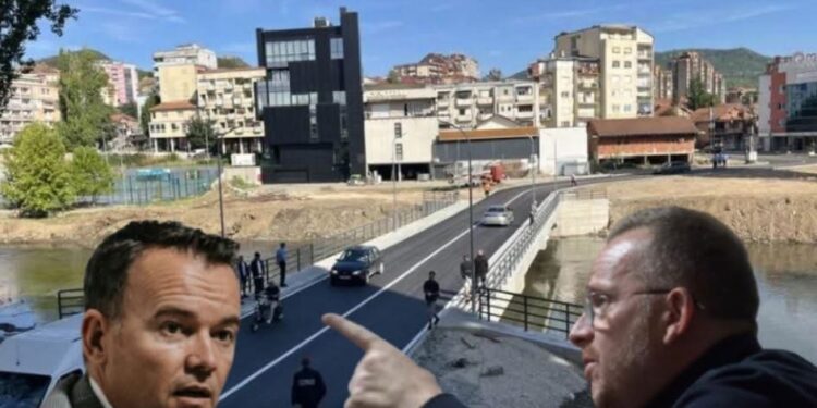 Qesharake, militanti mitrovicas i ankohet Pecit se qytetarët po e bojkotojnë urën e re mbi Ibër: “I lumi Allah e ka çu”