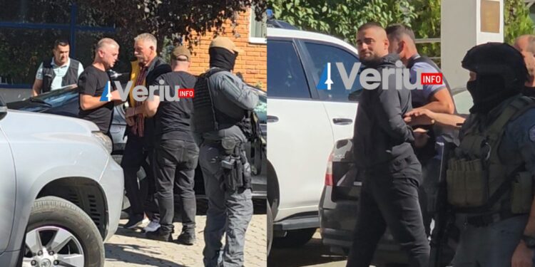 Arrijnë në gjykatë 4 anëtarët e familjes Gerbeshi, prokuroria kërkon caktimin e paraburgimit (Pamje)