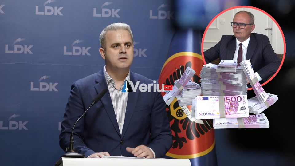 Azemi i LDK-së thotë se Agim Aliu ju ka dhënë 50 milionë  euro tenderë, 5 dostave të tij