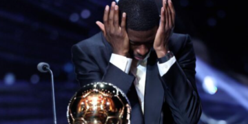 Fjalët e para të Dembele pasi u shpall fitues i Topit të Artë