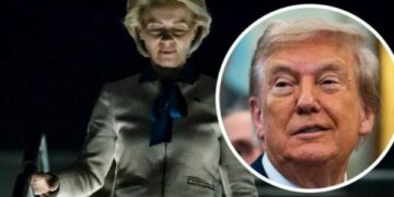 Trump: Askush nuk e di pse nuk ka punuar GPS-i në aeroplanin e Presidentes së Komisionit Evropian