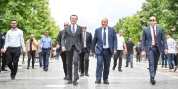 Kurti ia çon Bulliqit 4 milionë euro në kohë fushate për rregullimin e shtratit të lumit Llap