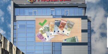 Falsifikim i parasë në Procredit Bank në Prishtinë, zyrtari i bankës zbulon mbi 500 euro të dyshuara si të falsifikuara