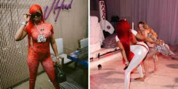 Reperja nuk përmbahet, bën ‘twerk’ në festë