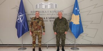 Jashari priti në takim lamtumirës Barduanin, e falënderon për bashkëpunimin