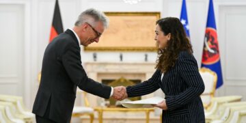 Njohja e Kosovës nga Siria, ambasadori i Gjermanisë përgëzon Osmanin