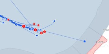 LAJMI I FUNDIT: A u thye bllokada detare e Izraelit: Raportohet se një anije nga flota ndërkombëtare me ndihma ka hyrë në ujërat territoriale të Gazës
