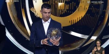 Cristiano Ronaldo merr një çmim special në Portugali, e nis fjalimin me përshëndetje arabe “Salaam Alaikum”
