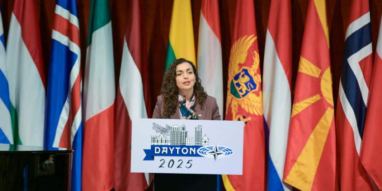Osmani udhëton zyrtarisht në Slloveni, e ftuar speciale e Asamblesë Parlamentare të NATO-s