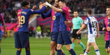 Fitore në sekondat e fundit: Barcelona mposht Gironën me golin e Ronald Araujo