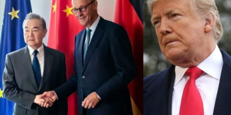 Taksat e Trumpit, Kina ia zë vendin ShBA-së si partnerja më e madhe tregtare e Gjermanisë