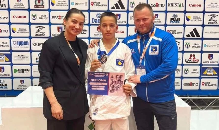Jon Kuka sjell medalje të bronztë nga Kupa Evropiane për kadetë në Slloveni