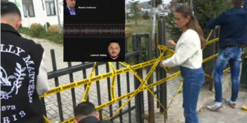 Pas publikimit të audo-incizimeve, PDK rrethon me shirita Komunën e Drenasit: “RREZIK”