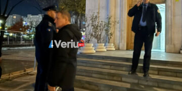 Syleman Meholli kërcënon Ferit Idrizin, policia në vendngjarje (Foto)