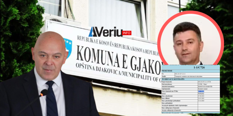 Si u dhanë afro gjysmë milioni euro tenderë nga Komuna e Gjakovës për kompaninë e themeluar nga nënkryetari i saj?