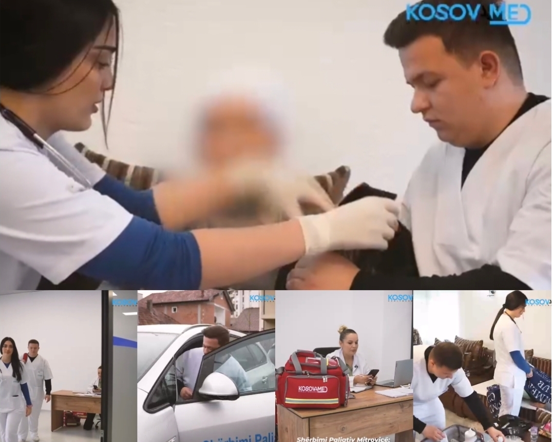Lajmë i mirë: Mitrovicasëve u ofrohen shërbime paliative pa pagesë 7 ditë në javë nga profesionistët e KosovaMed