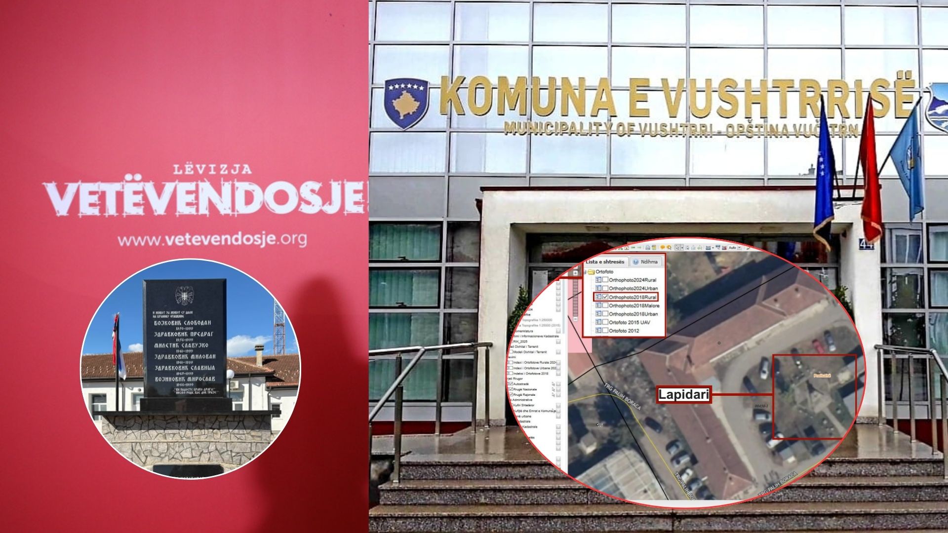 Fushata denigruese e VV-së ndaj Ferit Idrizit, reagon Komuna: Pllaka në Prelluzhë është e ndërtuar para vitit 2018 (Ortofo)