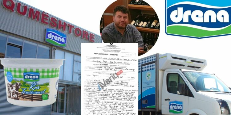 Skandal: Në qumështoren “Drena” të oligarkut Rrustem Rukolli gjendet kos i kontaminuar me bakterie të rrezikshme (Dokument)