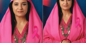 Diella shfaqet me 6 gishta në mesazhin e postuar në Facebook, foto e “ministres” bëhet virale