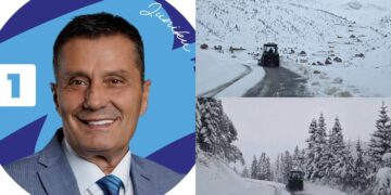 Shembull i mirë: Juniku me kryetar Ruzhdi Shehun në gatishmëri, pastron të gjitha rrugët pas borës së parë