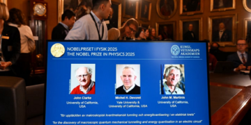 Çmimin Nobel për Fizikë e fitojnë tre shkencëtarë të mekanikës kuantike