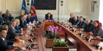 Nis takimi te Presidentja për datën e zgjedhjeve, të gjithë liderët të pranishëm, Kurti shkon i fundit