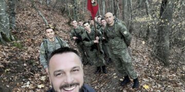 “Shtegu i Lavdisë”: FSK-ja e nis marshin në Gërmi, Maqedonci i publikon pamjet