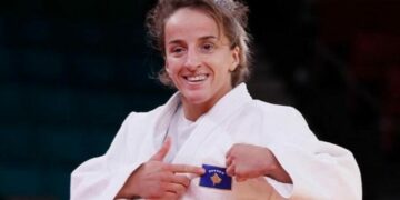 Distria Krasniqi siguron gjysmëfinalen në Abu Dhabi Grand Slam 2025