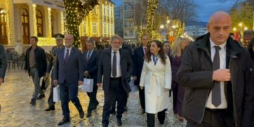 Osmani në Shkodër: Shpresoj që menjëherë pas zgjedhjeve të kemi një qeveri të fortë