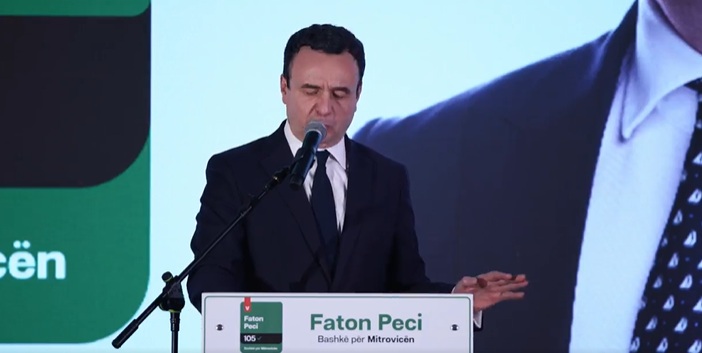 Kurtit vazhdon t’i pengojnë koalicionet, i thotë disa fjalë nga Mitrovica edhe për Hykmete Bajramin